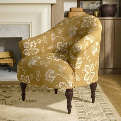 Printed Accent Chair - Threshold™ Designed With Studio McGee 3 Printed Accent Chair - Threshold™ Designed With Studio McGee