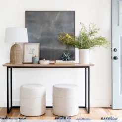 Laurelhurst Indoor/Outdoor Plaid Rug Black/White - Threshold™ Designed With Studio McGee -Threshold GUEST 8f524f1b 9261 45dd 995b 3871a73c6e14