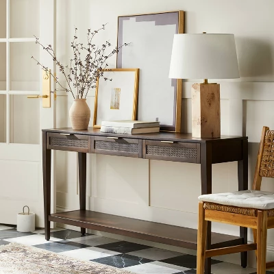 24" X 30" Simple Abstract Shape Framed Canvas - Threshold™ Designed With Studio McGee 3 24" X 30" Simple Abstract Shape Framed Canvas - Threshold™ Designed With Studio McGee