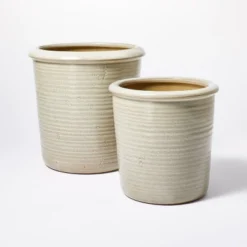 Small Ceramic Reactive Glaze Planter - Threshold™ Designed With Studio McGee -Threshold GUEST 92e04b68 4640 4a09 a6ca b4e62a3d6b03