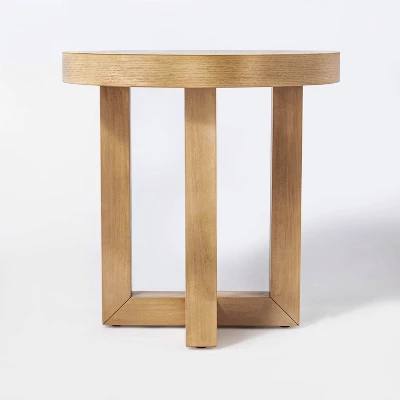 Rose Park Round Wood End Table - Threshold™ Designed With Studio McGee 4 Rose Park Round Wood End Table - Threshold™ Designed With Studio McGee - Image 2