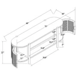 Portola Hills Caned Door TV Stand For TVs Up To 60" - Threshold™ Designed With Studio McGee 24 Portola Hills Caned Door TV Stand For TVs Up To 60" - Threshold™ Designed With Studio McGee -Threshold GUEST a0956830 d71f 43eb 95fa 09eff023a340