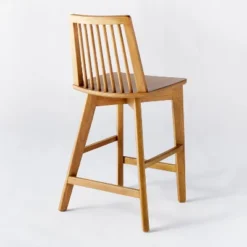Linden Modified Windsor Wood Counter Height Barstool - Threshold™ Designed With Studio McGee -Threshold GUEST a0dda242 22a5 499c bce3 c8c831287dc5
