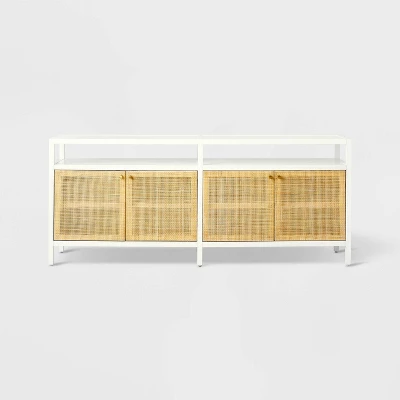 Springville Caned Door TV Stand - Threshold™ Designed With Studio McGee 4 Springville Caned Door TV Stand - Threshold™ Designed With Studio McGee - Image 2