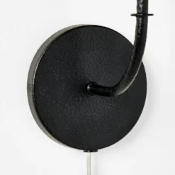 Wall Sconce With Green Pleated Plaid Shade - Threshold™ Designed With Studio McGee: Iron Body, Cotton-Polyester, ETL Listed -Threshold GUEST a3407339 71a4 4c6f 829a 0f407dadf24f