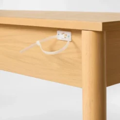 60" Modern Wooden Console Table With Drawer Brown - Threshold™ Designed With Studio McGee -Threshold GUEST af72e073 8636 4ba6 8df2 9eca839d07e1