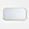 16"x30" Geometric Aluminum Metal Wall Mirror Brass - Threshold™ Designed With Studio McGee: Octagonal, No Assembly, Wall Mount 1 16"x30" Geometric Aluminum Metal Wall Mirror Brass - Threshold™ Designed With Studio McGee: Octagonal, No Assembly, Wall Mount -Threshold GUEST b135c6e8 c201 4764 aabd 509986bd9f22