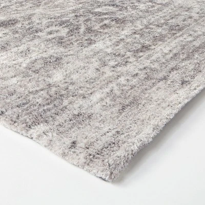 Millcreek Distressed Vintage Persian Rug Charcoal - Threshold™ Designed With Studio Mcgee 4 Millcreek Distressed Vintage Persian Rug Charcoal - Threshold™ Designed With Studio Mcgee - Image 2