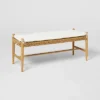 Cardamine Woven Upholstered Bench Natural - Threshold™ Designed With Studio McGee 1 Cardamine Woven Upholstered Bench Natural - Threshold™ Designed With Studio McGee -Threshold GUEST b356fce5 7676 450b af74 5fd488c68942