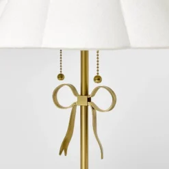 Stick Lamp With Bow Brass - Threshold™ Designed With Studio McGee -Threshold GUEST b7c11322 5468 4374 891e f2d065817b03