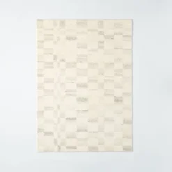 Irregular Checkerboard Tufted Rug Cream - Threshold™ Designed With Studio McGee -Threshold GUEST b8cc5660 37ab 492b a317 82a9c1af99a8