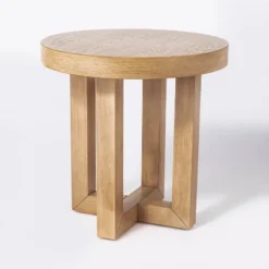 Rose Park Round Wood End Table - Threshold™ Designed With Studio McGee 8 Rose Park Round Wood End Table - Threshold™ Designed With Studio McGee -Threshold GUEST bbc5fd7a 6ff3 4d62 9c19 1c8ed8c764dd