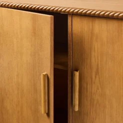 Azorella 2 Door Cabinet Oak Brown - Threshold™ Designed With Studio McGee -Threshold GUEST bcf1ef50 cbf8 4581 a126 ed2920ed808f