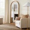 32" X 72" Wooden Arch Mirror Brown - Threshold™ Designed With Studio McGee -Threshold GUEST c03ca1e5 99ff 4bad a85c 204e39313edb