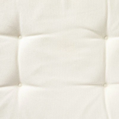 Elden Wood Bench With Woven Back And Loose Cushion Seat - Threshold™ Designed With Studio McGee 7 Elden Wood Bench With Woven Back And Loose Cushion Seat - Threshold™ Designed With Studio McGee - Image 5