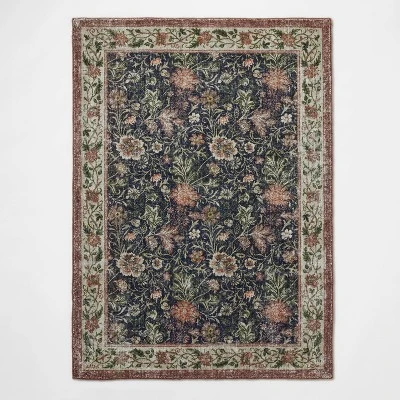 Tufted Persian Floral Area Rug - Threshold™ Designed With Studio McGee 6 Tufted Persian Floral Area Rug - Threshold™ Designed With Studio McGee - Image 4
