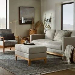Woodland Hills Wood Base Sofa Light Gray - Threshold™ Designed With Studio McGee -Threshold GUEST c38cec81 1a6c 4015 ab10 83c689dddf83