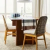 Juniper Woven Dining Chair With Cushion Natural - Threshold™ Designed With Studio McGee -Threshold GUEST c7a5fbd6 ef45 43dd bc9f 14f50bbe5d74