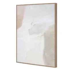 24" X 30" Neutral Abstract Lines Framed Canvas - Threshold™ Designed With Studio McGee -Threshold GUEST c7ae0f50 bfca 4083 b739 82b59501e19a