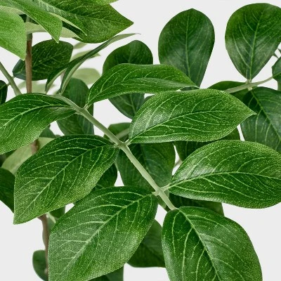 Artificial Pterocarpus Leaf Tree - Threshold™ Designed With Studio McGee: Indoor Polyester Faux Plant, No Assembly Required 4 Artificial Pterocarpus Leaf Tree - Threshold™ Designed With Studio McGee: Indoor Polyester Faux Plant, No Assembly Required - Image 2