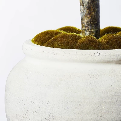 93" Artificial Olive Tree - Threshold™ Designed With Studio McGee: No Assembly, Indoor Polyester Decor 5 93" Artificial Olive Tree - Threshold™ Designed With Studio McGee: No Assembly, Indoor Polyester Decor - Image 3