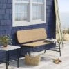 Popperton Arched Wicker Bench - Black - Threshold™ Designed With Studio McGee -Threshold GUEST cacbff98 dff1 45e9 a8bc 063f002545f0