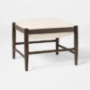 Wood Frame Pillow Top Ottoman Cream - Threshold™ With Studio McGee -Threshold GUEST d8645b3f 94cc 425d b98d d45bfd23feec