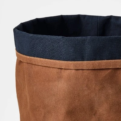 Small Canvas Storage Basket - Threshold™ Designed With Studio McGee 4 Small Canvas Storage Basket - Threshold™ Designed With Studio McGee - Image 2