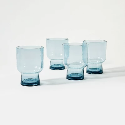 4pc 14oz Acrylic Tumblers Blue - Threshold™ Designed With Studio McGee: Drinkware, Dishwasher-Safe 5 4pc 14oz Acrylic Tumblers Blue - Threshold™ Designed With Studio McGee: Drinkware, Dishwasher-Safe - Image 3