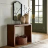 Ogden Burled Wood Console Table - Threshold™ Designed With Studio McGee -Threshold GUEST dd4dd0d1 8b8b 46d4 a61d dcd024bfda55
