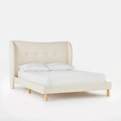 Kessler Bed In Cream Faux Shearling - Threshold™ Designed With Studio McGee -Threshold GUEST df6ae3b9 5810 4c21 a488 0efd6470c1d6