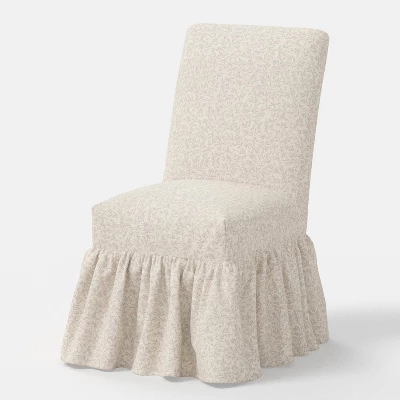 Ruffled Slipcover Dining Chair - Threshold™ Designed With Studio McGee 13 Ruffled Slipcover Dining Chair - Threshold™ Designed With Studio McGee - Image 11
