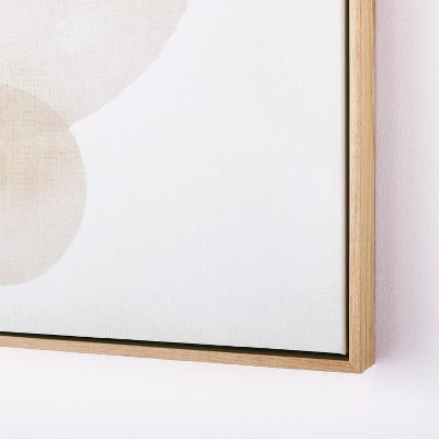 (Set Of 2) 20" X 24" Abstract Shapes Framed Canvas Brown - Threshold™ Designed With Studio McGee 4 (Set Of 2) 20" X 24" Abstract Shapes Framed Canvas Brown - Threshold™ Designed With Studio McGee - Image 2