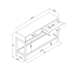 Brandeis Woven Console Table Brown - Threshold™ Designed With Studio McGee 15 Brandeis Woven Console Table Brown - Threshold™ Designed With Studio McGee -Threshold GUEST e2c73473 e890 4869 94da b0c7a6a1426f