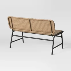 Popperton Arched Wicker Bench - Black - Threshold™ Designed With Studio McGee 9 Popperton Arched Wicker Bench - Black - Threshold™ Designed With Studio McGee -Threshold GUEST e54f8928 59f5 40ea b37e 4de7f9b2bacb