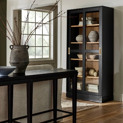 72" Promontory Cabinet With Sliding Doors - Threshold™ Designed With Studio McGee 3 72" Promontory Cabinet With Sliding Doors - Threshold™ Designed With Studio McGee