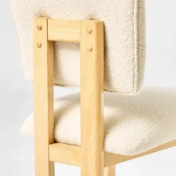 2pk Modern Upholstered Wood Dining Chair Cream - Threshold™ Designed With Studio McGee: Lacquered Rubberwood, Polyester Upholstery 10 2pk Modern Upholstered Wood Dining Chair Cream - Threshold™ Designed With Studio McGee: Lacquered Rubberwood, Polyester Upholstery -Threshold GUEST e722ed36 1bb4 4fc1 b8a3 17ee4b770981