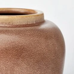 Modern Brown Ceramic Vase - Threshold™ Designed With Studio McGee -Threshold GUEST e77157c1 49b7 4d10 86a2 1cf293a8fd53