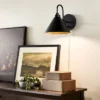Curved Neck Wall Sconce With Metal Shade Black - Threshold™ Designed With Studio McGee: Modern Plug-In, ETL Listed, Cone-Shape 2 Curved Neck Wall Sconce With Metal Shade Black - Threshold™ Designed With Studio McGee: Modern Plug-In, ETL Listed, Cone-Shape -Threshold GUEST ea6ec87c b45e 4e04 bc50 81822cff7ecc