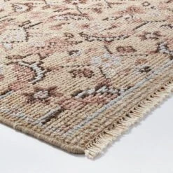Rockland Hand Knotted Distressed Persian Style Rug Ivory - Threshold™ Designed With Studio McGee -Threshold GUEST eaa0c970 718c 49ce 88e0 f4177883e393