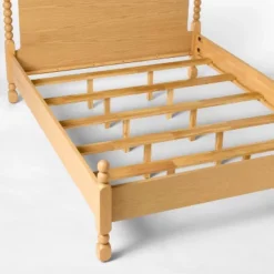 Modern Turned Wood Bed Brown - Threshold™ Designed With Studio McGee -Threshold GUEST eb00f5ad e8c2 49d8 9953 3a32c8b39b1a