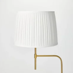 Adjustable Floor Lamp Brass Iron With Pleated Shade - Threshold™ Designed With Studio McGee 8 Adjustable Floor Lamp Brass Iron With Pleated Shade - Threshold™ Designed With Studio McGee -Threshold GUEST f12e2a38 516f 4c34 9b60 6505701f5116