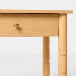 48" Modern Wooden Console Table With Drawer Brown - Threshold™ Designed With Studio McGee -Threshold GUEST f3f027f6 d74c 4314 a237 fec9f2071654 1