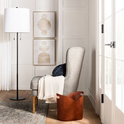 (Set Of 2) 20" X 24" Abstract Shapes Framed Canvas Brown - Threshold™ Designed With Studio McGee 3 (Set Of 2) 20" X 24" Abstract Shapes Framed Canvas Brown - Threshold™ Designed With Studio McGee