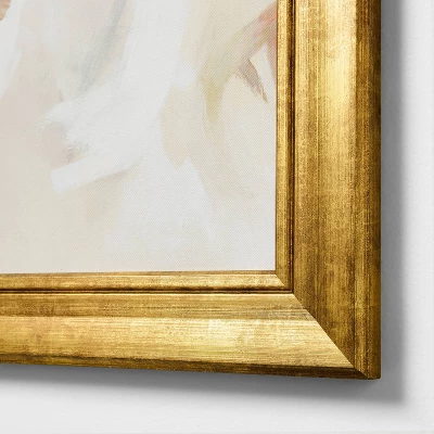 28"x38" Modern Abstract Light Framed Wall Art With Ornate Frame - Threshold™ Designed With Studio McGee 4 28"x38" Modern Abstract Light Framed Wall Art With Ornate Frame - Threshold™ Designed With Studio McGee - Image 2