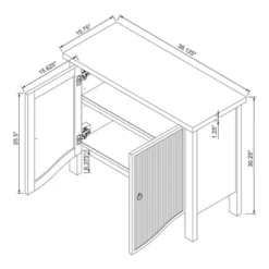 Elder 2 Door Cabinet Natural - Threshold™ Designed With Studio McGee -Threshold GUEST f8cc78b5 0f8d 40a3 b23d c1603c477653