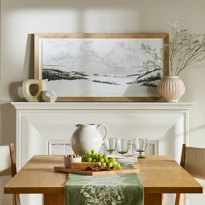 47"x24" Grassy Beach Dune Floated Paper Framed Under Plexiglass Wall Art - Threshold™ Designed With Studio McGee: Modern Lithograph 3 47"x24" Grassy Beach Dune Floated Paper Framed Under Plexiglass Wall Art - Threshold™ Designed With Studio McGee: Modern Lithograph