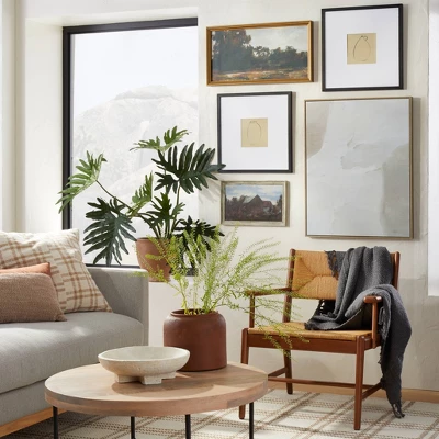 (Set Of 2) 18" X 18" Vases Framed Under Glass - Threshold™ Designed With Studio McGee 3 (Set Of 2) 18" X 18" Vases Framed Under Glass - Threshold™ Designed With Studio McGee